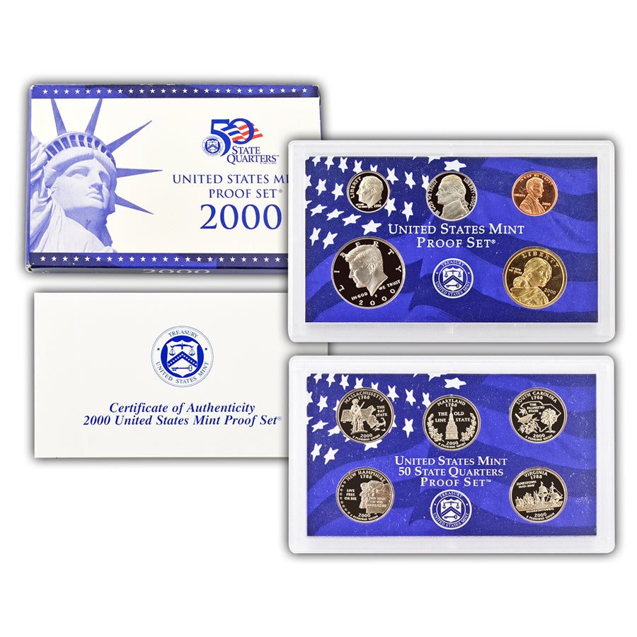 2000-S US Mint Set - Proof, Clad