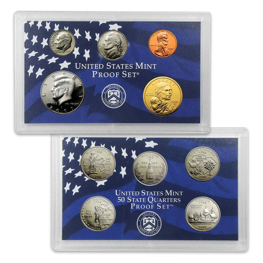 2000-S US Mint Set - Proof, Clad