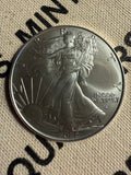 2026 American Silver Eagle 1 oz BU coin, obverse showing Walking Liberty design