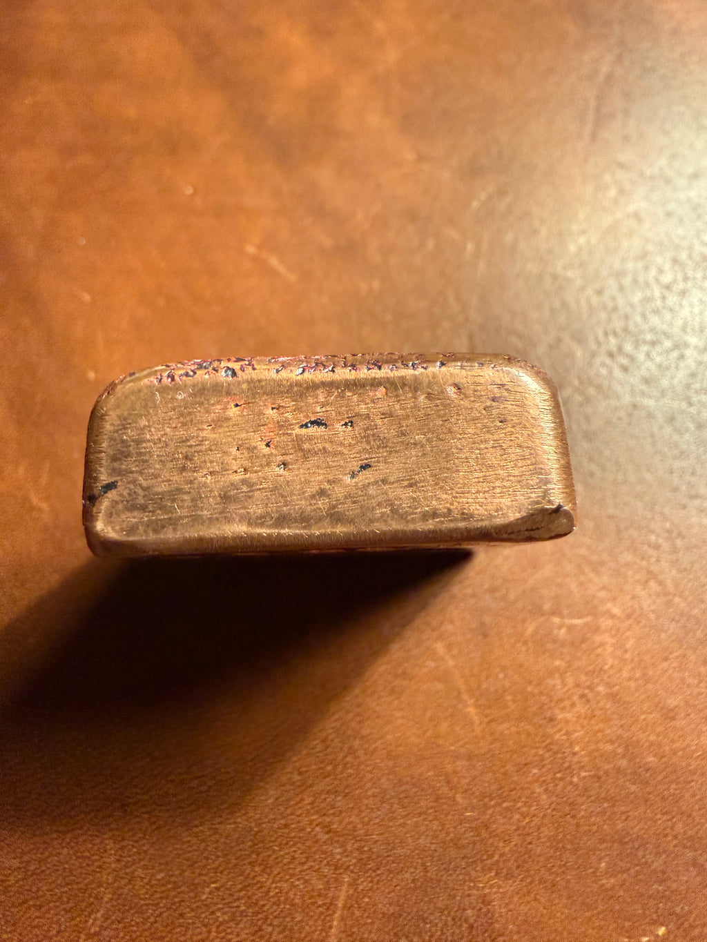 5oz Stacker Starter Copper Bar - 4.65oz, Vintage, Hand Poured, Sand Cast .999 Copper Bar