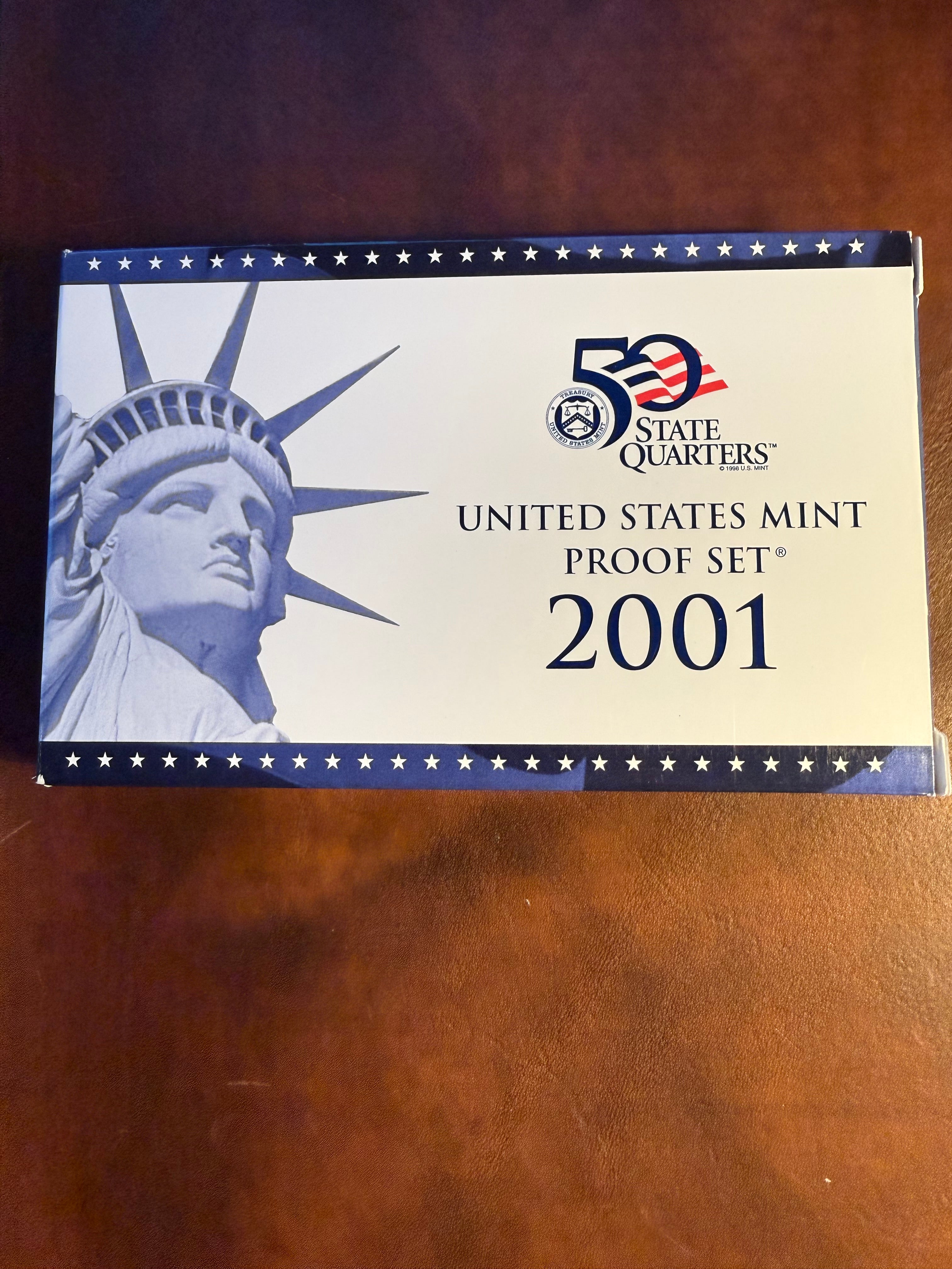 2001-S US Mint Set - Proof, Clad