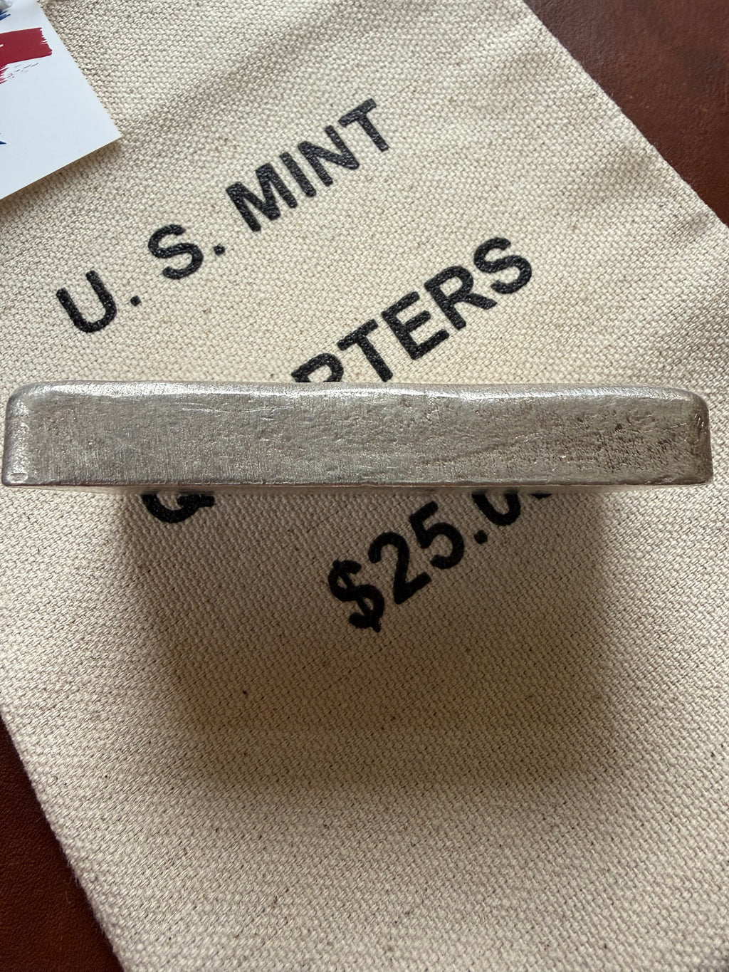 Jackson Precious Metals (JPM) - 10ozt, Vintage, Hand Poured, .999 Fine Silver Bar
