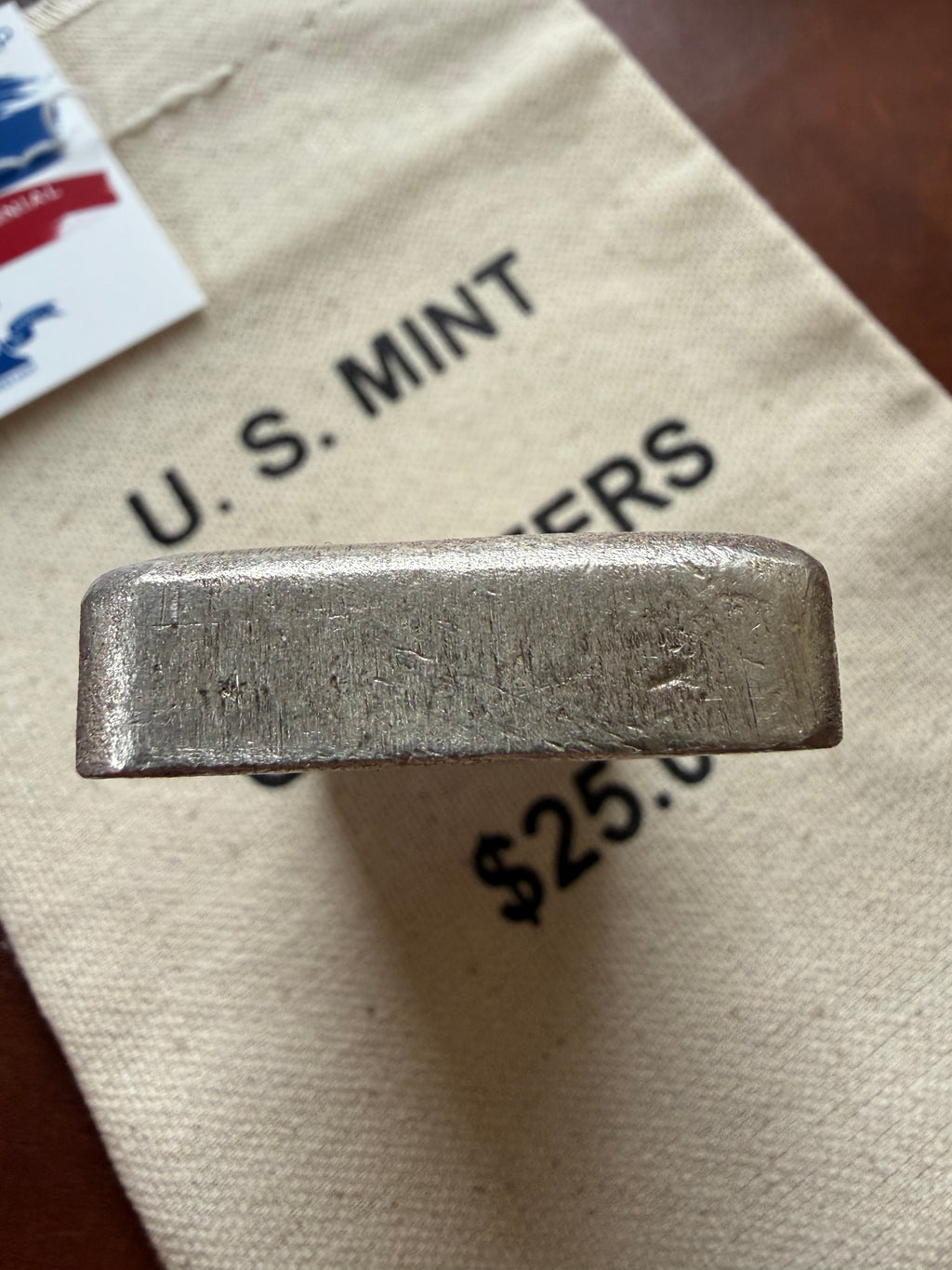 Jackson Precious Metals (JPM) - 10ozt, Vintage, Hand Poured, .999 Fine Silver Bar