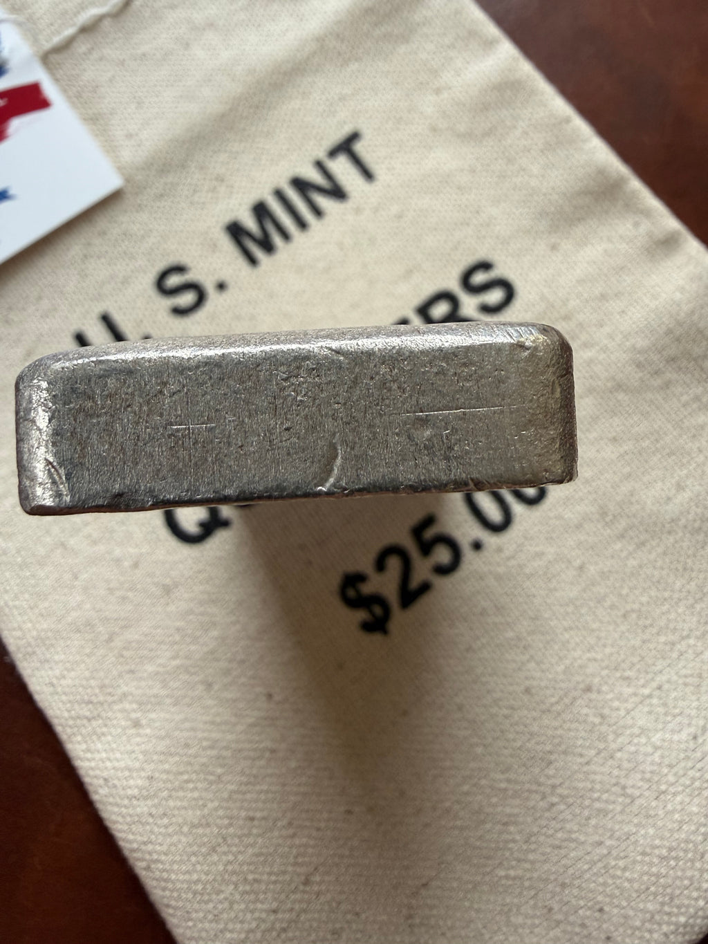 Jackson Precious Metals (JPM) - 10ozt, Vintage, Hand Poured, .999 Fine Silver Bar