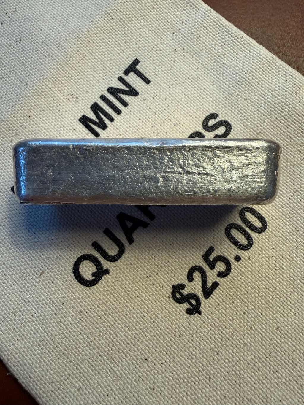Eastern Precious Metals (EPM) - 10ozt, Vintage, Hand Poured, .999 Fine Silver Bar