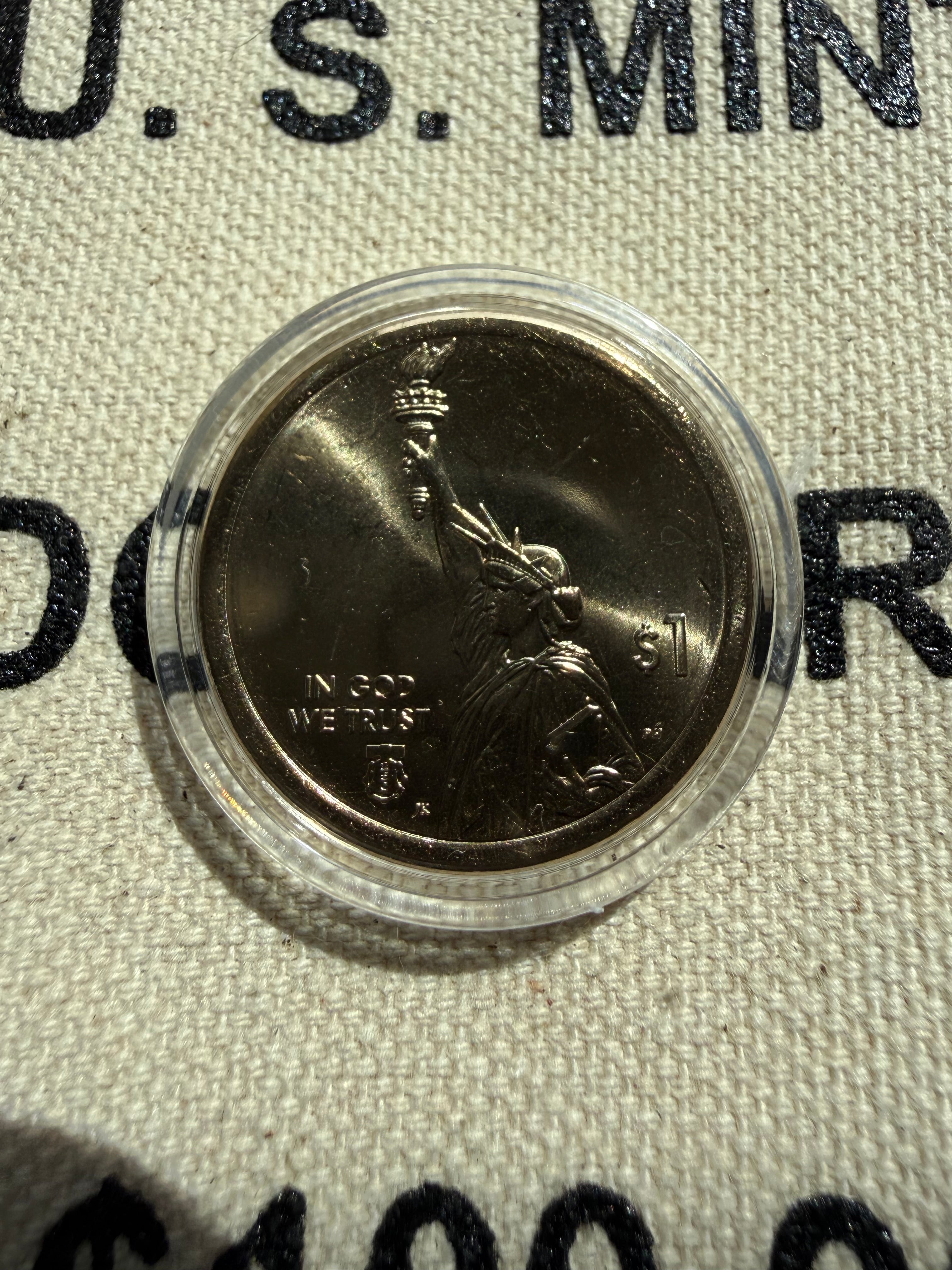 2026-D US Mint American Innovation $1 Coin - WI - Cray-1 Supercomputer
