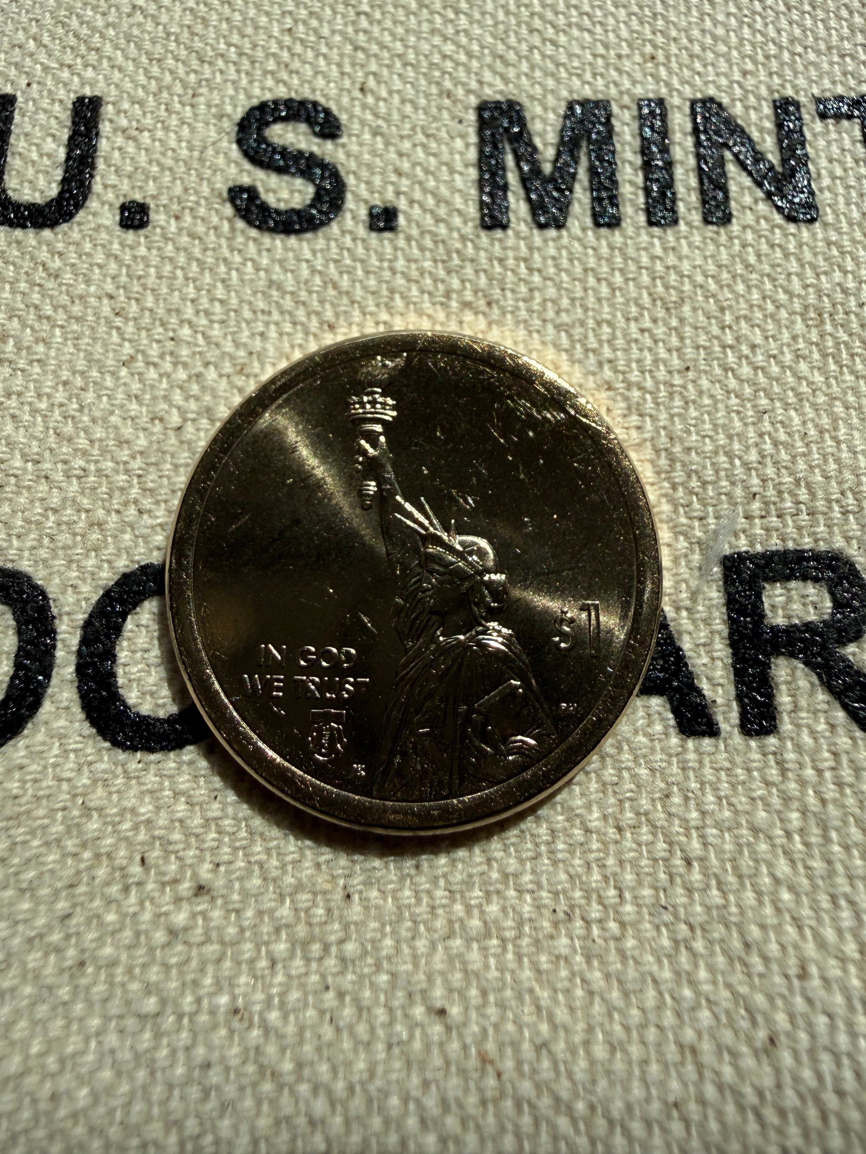 2026-D US Mint American Innovation $1 Coin - WI - Cray-1 Supercomputer