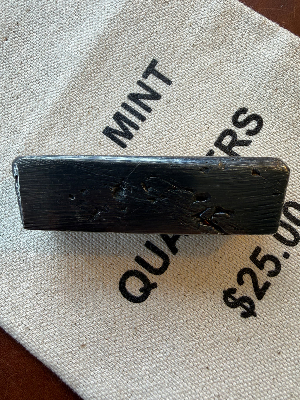 PAR & R Vintage Bar - 9.11ozt, Ultra Rare, Ser # 0001, Rainbow Patina, .999 Loaf