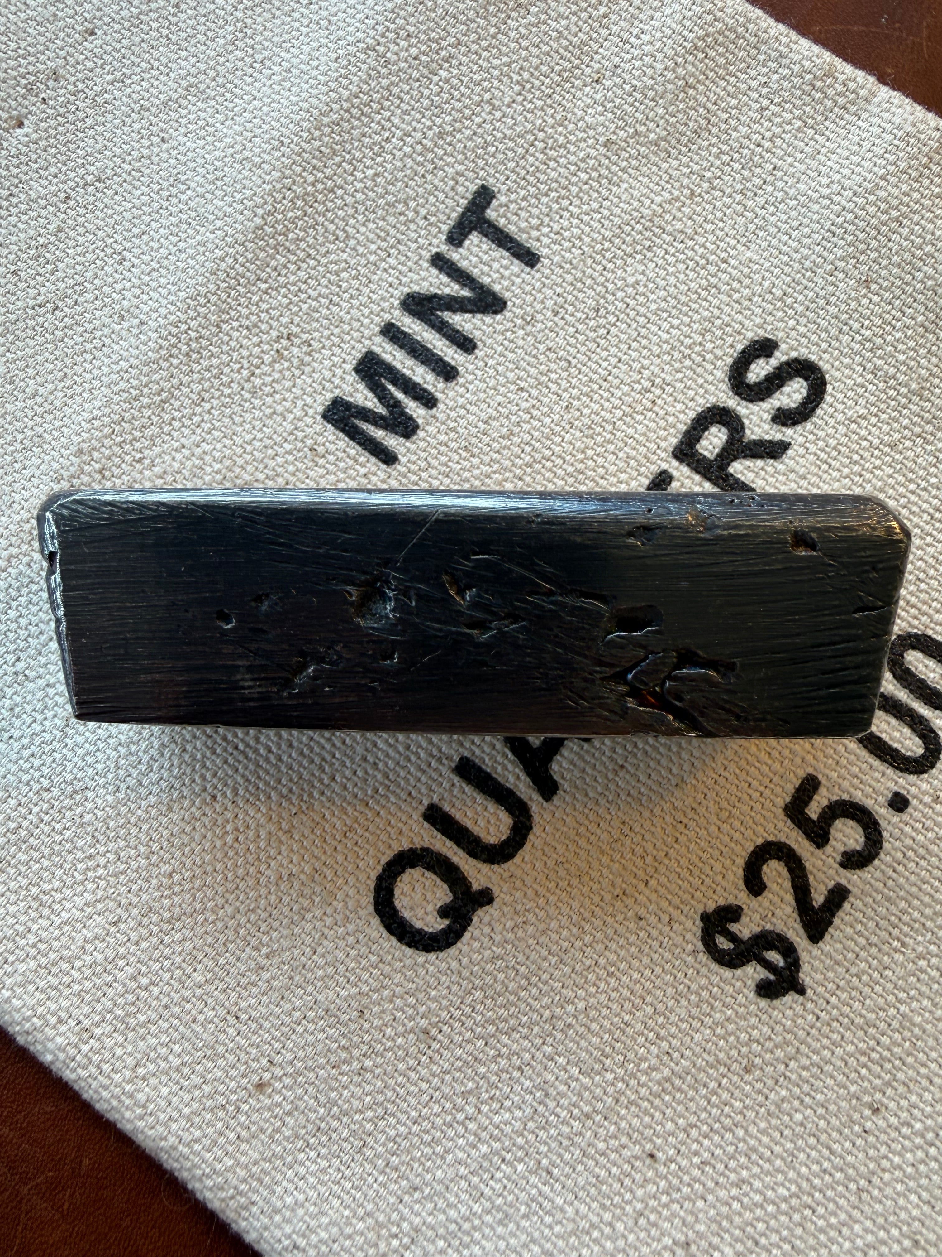 PAR & R Vintage Bar - 9.11ozt, Ultra Rare, Ser # 0001, Rainbow Patina, .999 Loaf