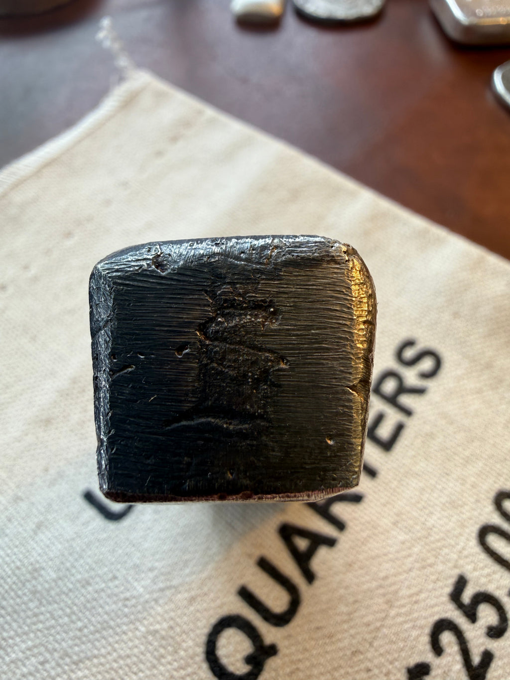 PAR & R Vintage Bar - 9.11ozt, Ultra Rare, Ser # 0001, Rainbow Patina, .999 Loaf