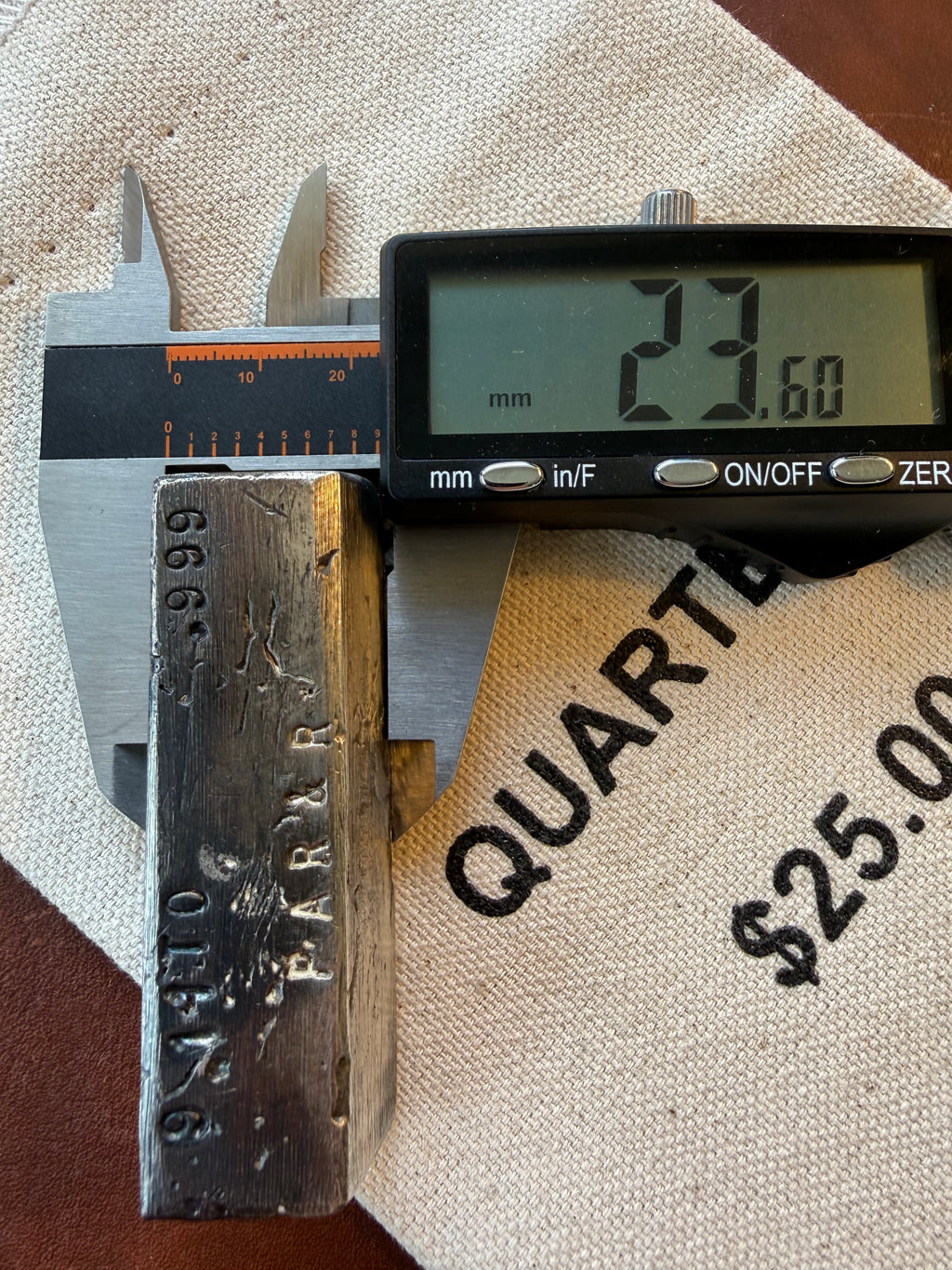 PAR & R Vintage Bar - 9.11ozt, Ultra Rare, Ser # 0001, Rainbow Patina, .999 Loaf