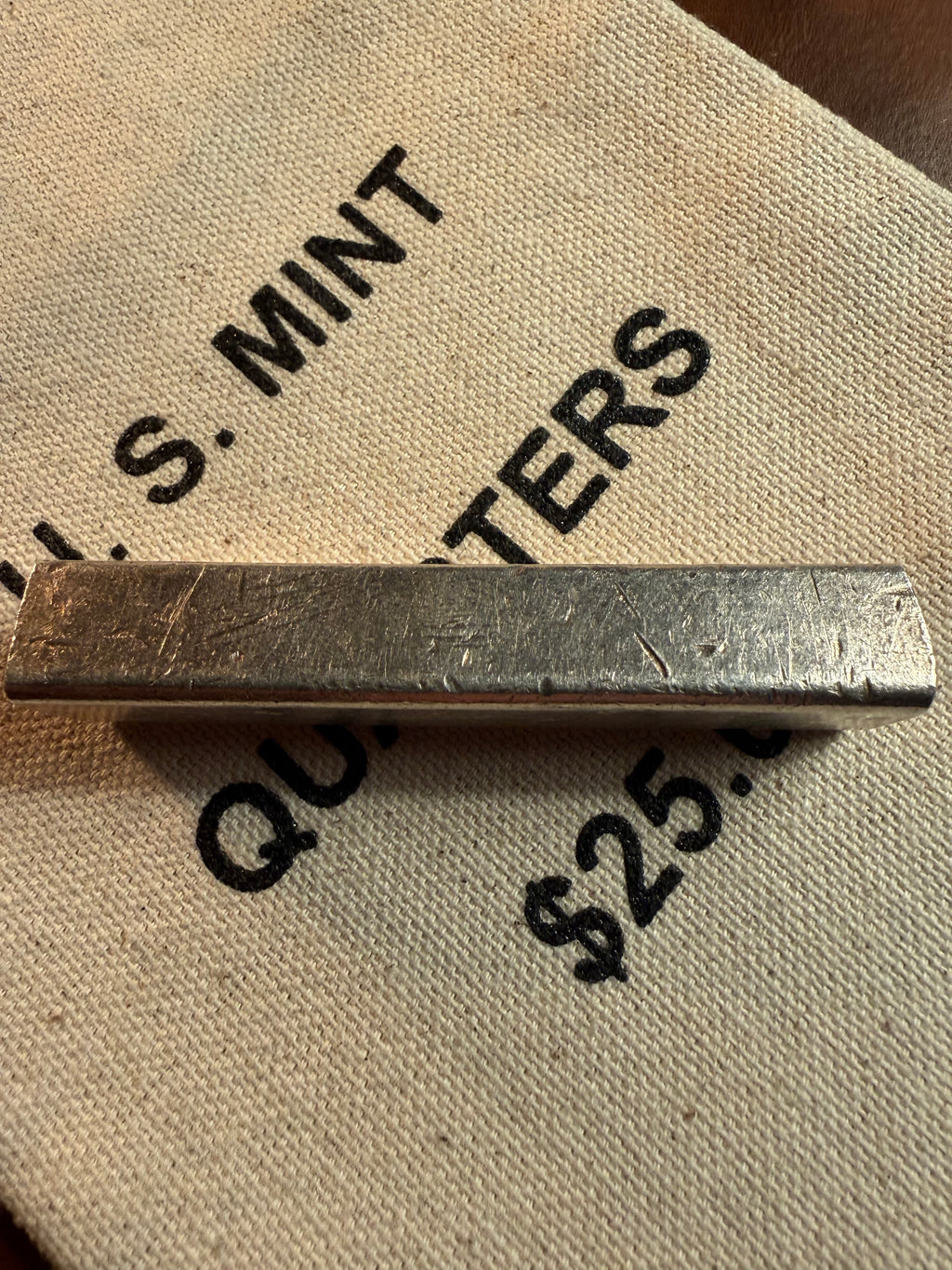 California Crown Mint (CCM) — 5 Troy Oz .999+ Fine Silver Hand-Poured Bar, Lot #930024