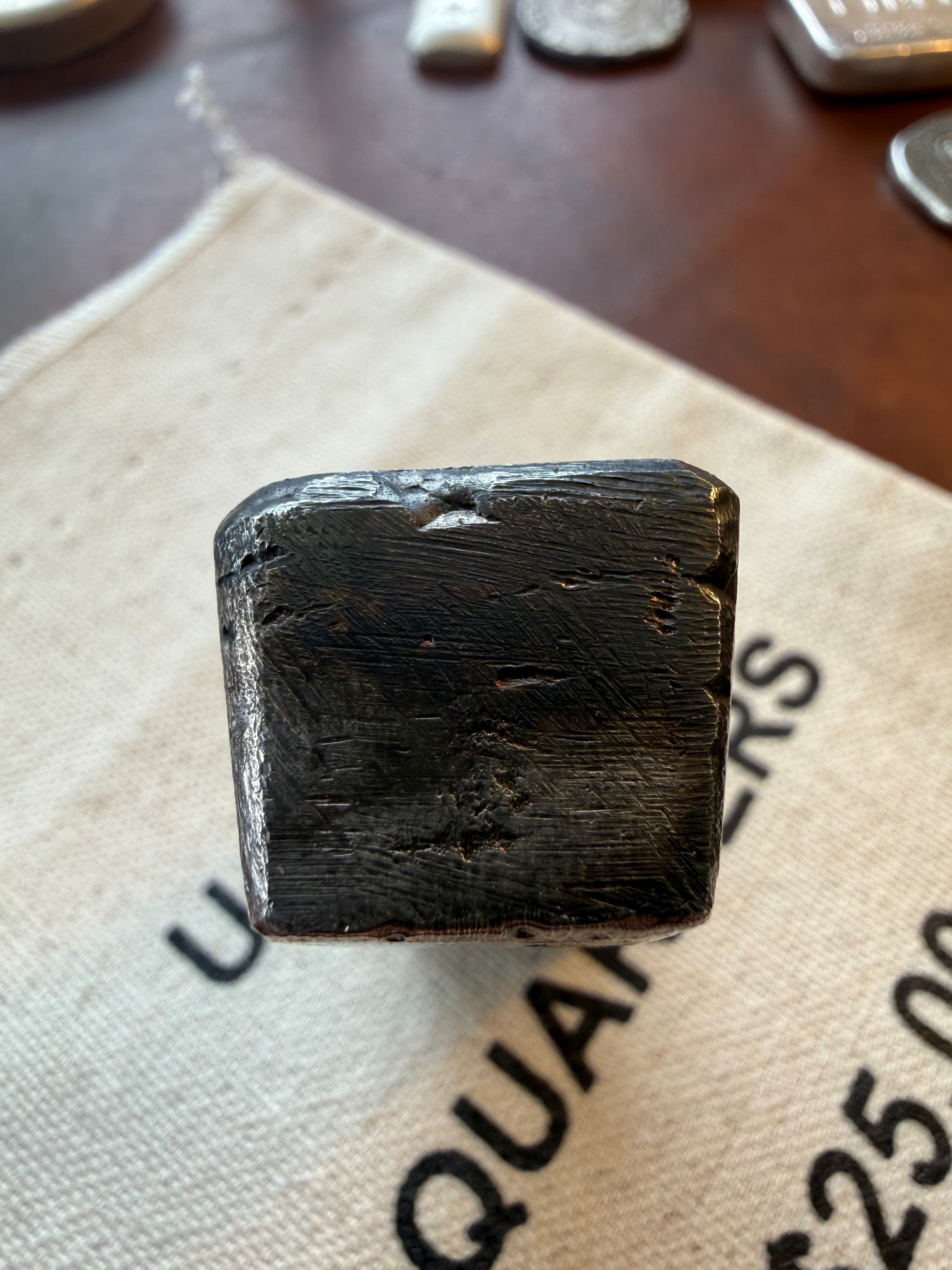 PAR & R Vintage Bar - 9.11ozt, Ultra Rare, Ser # 0001, Rainbow Patina, .999 Loaf
