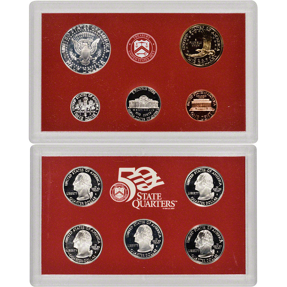 2000-S US Mint Set - Proof, Silver